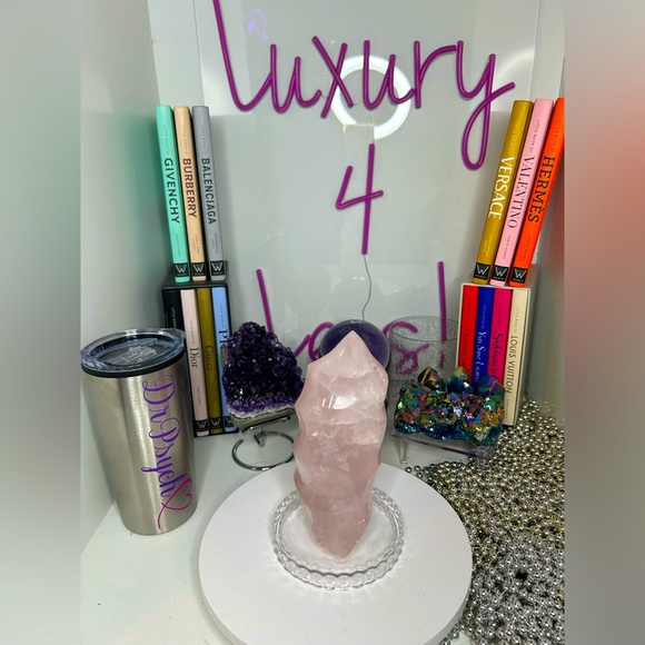 Other - Rose Quartz Large Flame - RSQTZFLM-LRG